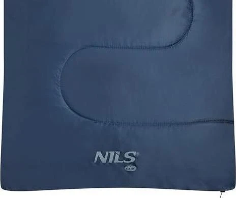 Nils Extreme M dydžio tamsiai mėlynai pilkas miegmaišis NILS Camp NC2107