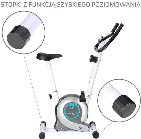 Magnetinis Dviratis One Fitness Hms M8750, Baltas