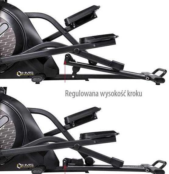 Magnetinis elipsinis treniruoklis HMS Premium H1802 pusiau komerciniam naudojimui