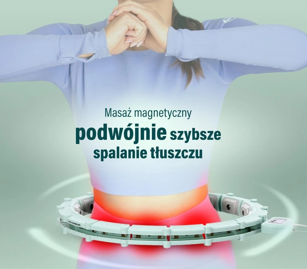 Magnetinis lankas HHM14 HMS su svoriu ir skaitikliu, žalias