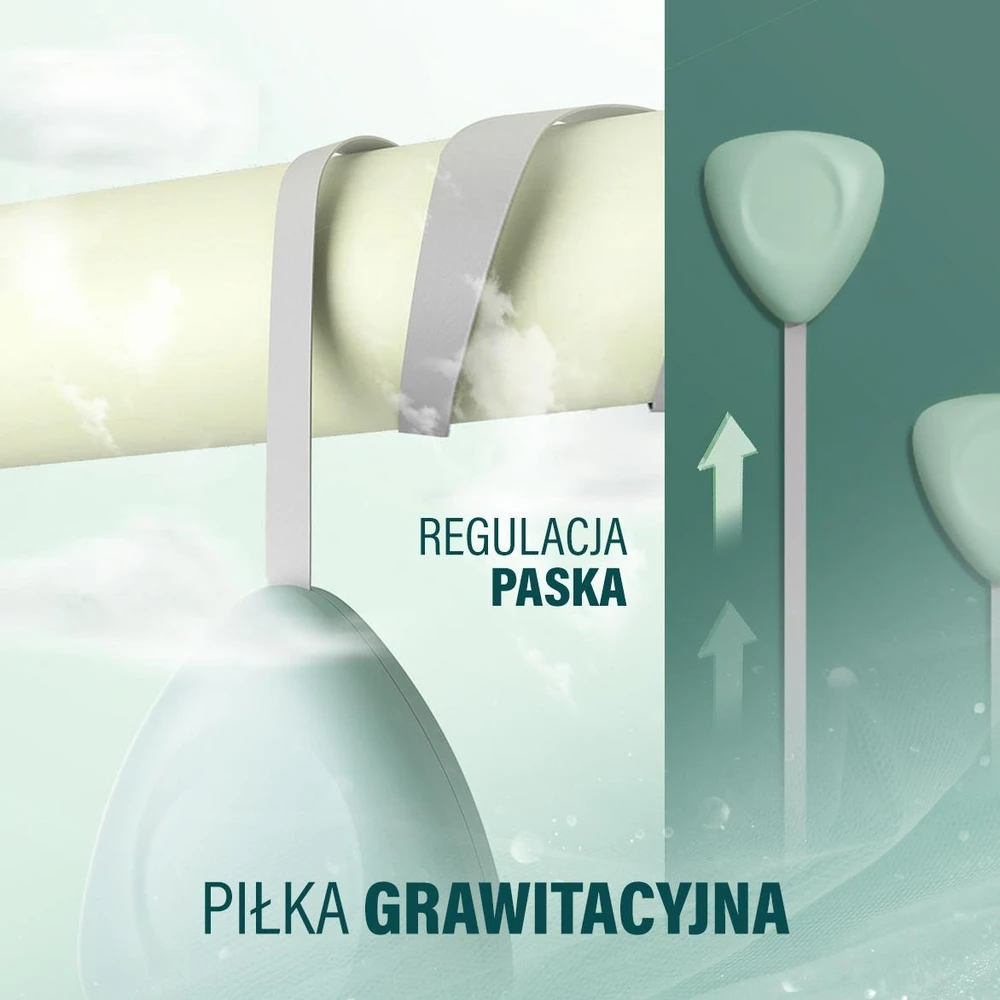 Magnetinis lankas HHM14 HMS su svoriu ir skaitikliu, žalias