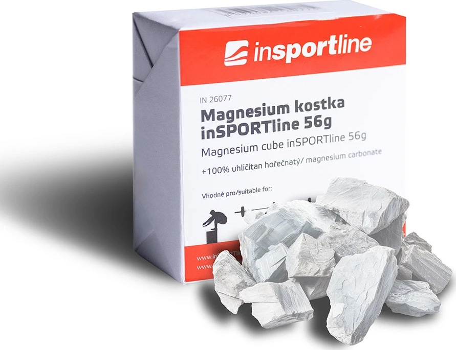 Magnezijos blokelis inSPORTline 56 g