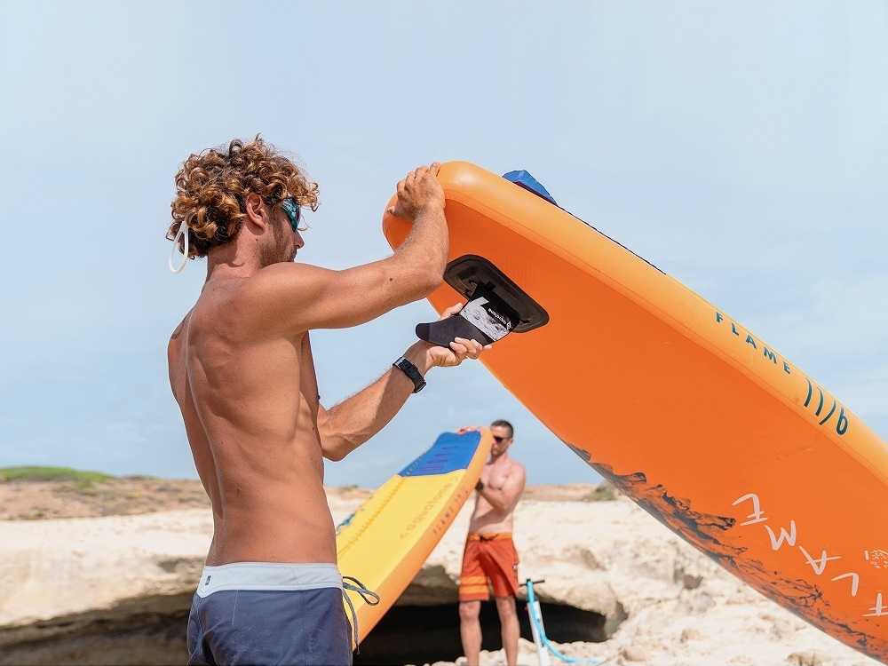 SUP irklentės pelekas Aquatone 9.0 All-Round Center Fin 22 cm