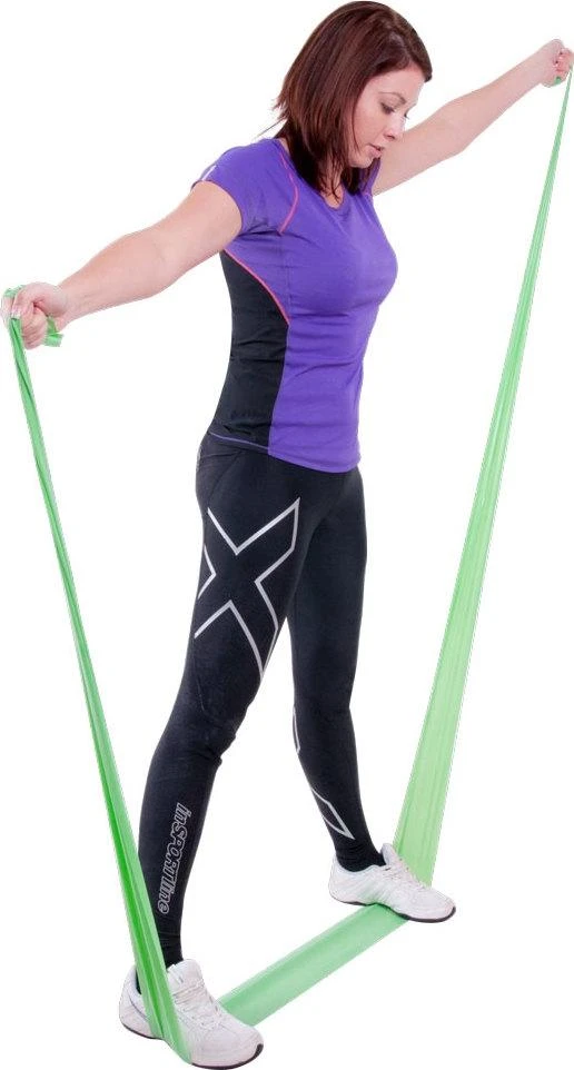 Mankštos juosta be latekso inSPORTline MorpoRoll 550cm (sunkus+)