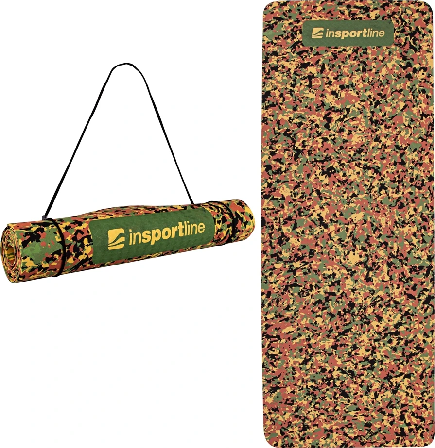 Treniruočių kilimėlis inSPORTline Camu 173x61x0,4 cm