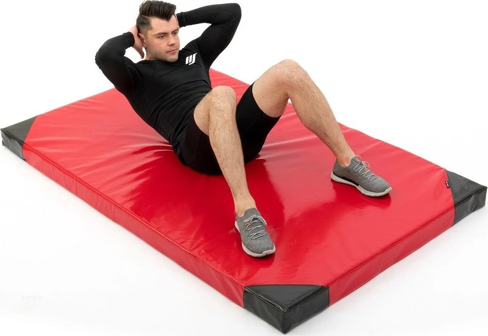 Marbo Sport Gimnastikos čiužinys Marbo MC-M004 PRO T90 200x120x5cm - Raudona