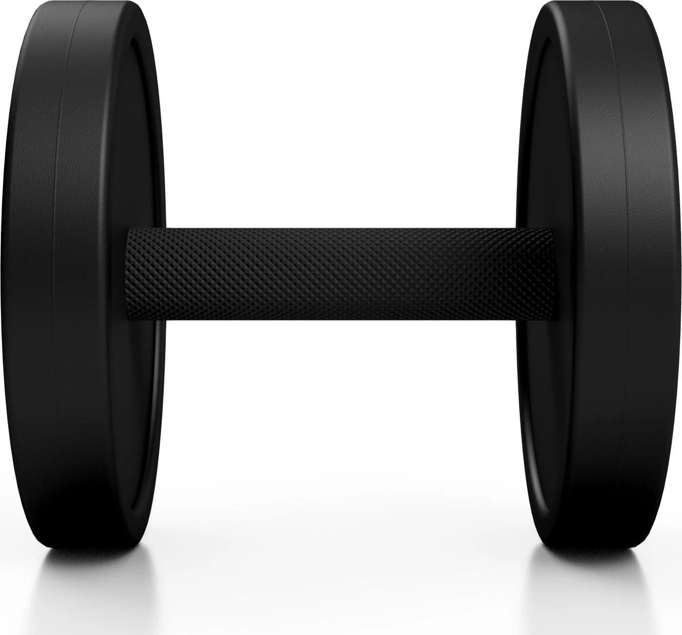 Marbo Sport Gumuotas hantelis Marbo - 12,5kg, juodas