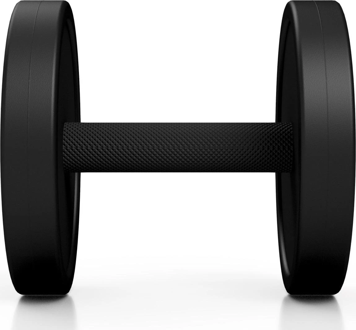 Marbo Sport Gumuotas hantelis Marbo - 7,5kg, juodas