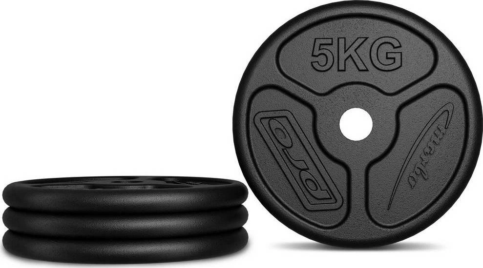 Marbo Sport Ketaus svorių rinkinys Marbo Slim, 30 kg / 4x5 kg + 4x2,5kg