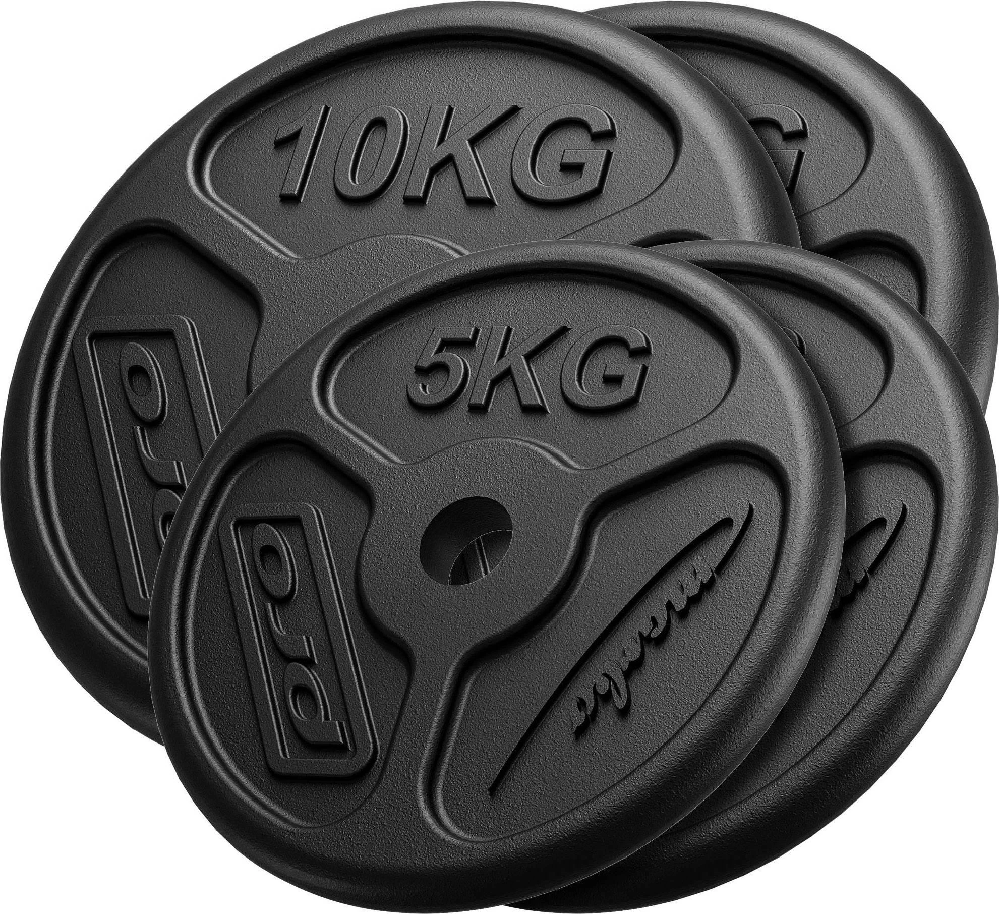 Marbo Sport Ketaus svorių rinkinys Marbo 30 kg (2x10kg + 2x5kg)