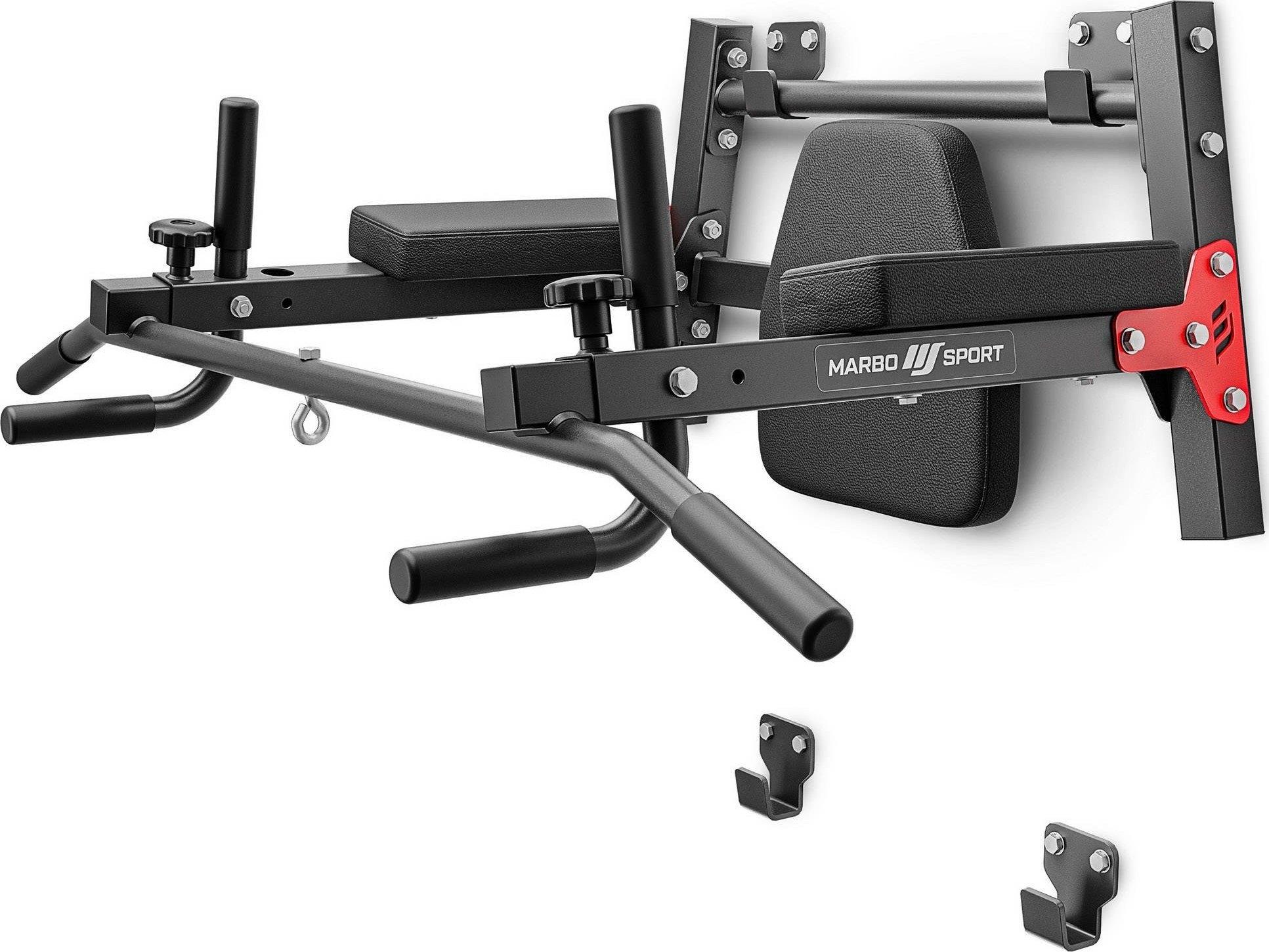 Marbo Sport Montuojamas prie sienos skersinis / lygiagretes 2in1 Marbo MH-U205