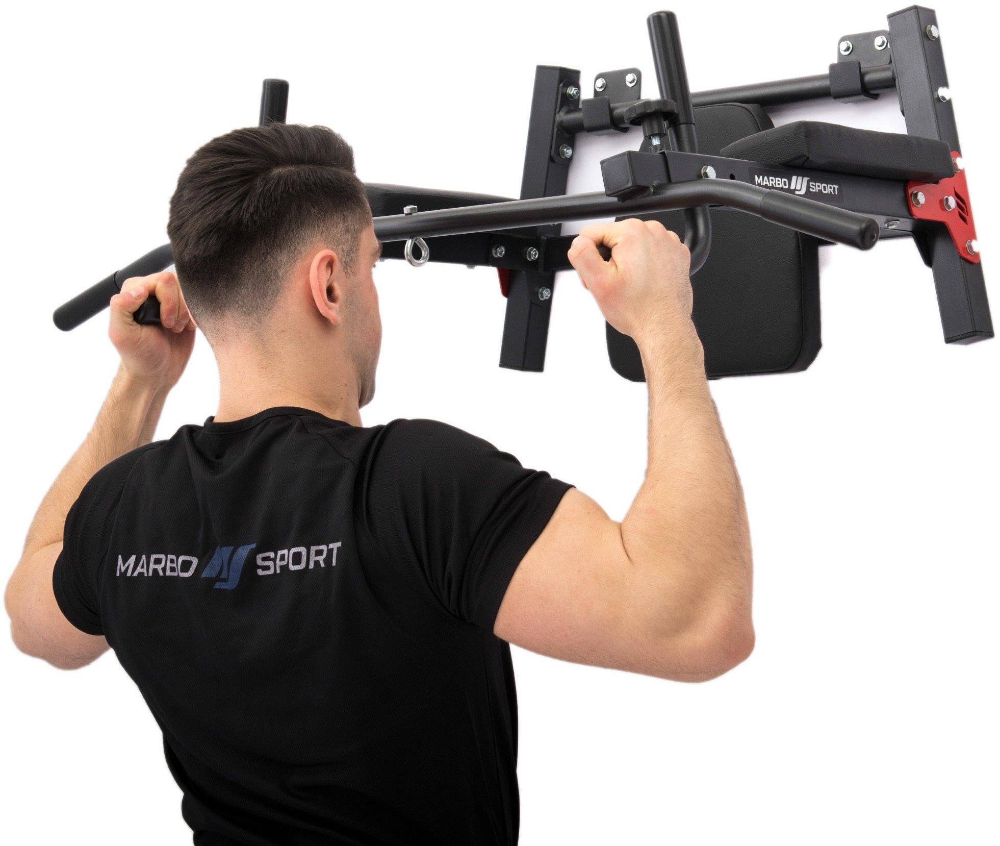 Marbo Sport Montuojamas prie sienos skersinis / lygiagretes 2in1 Marbo MH-U205