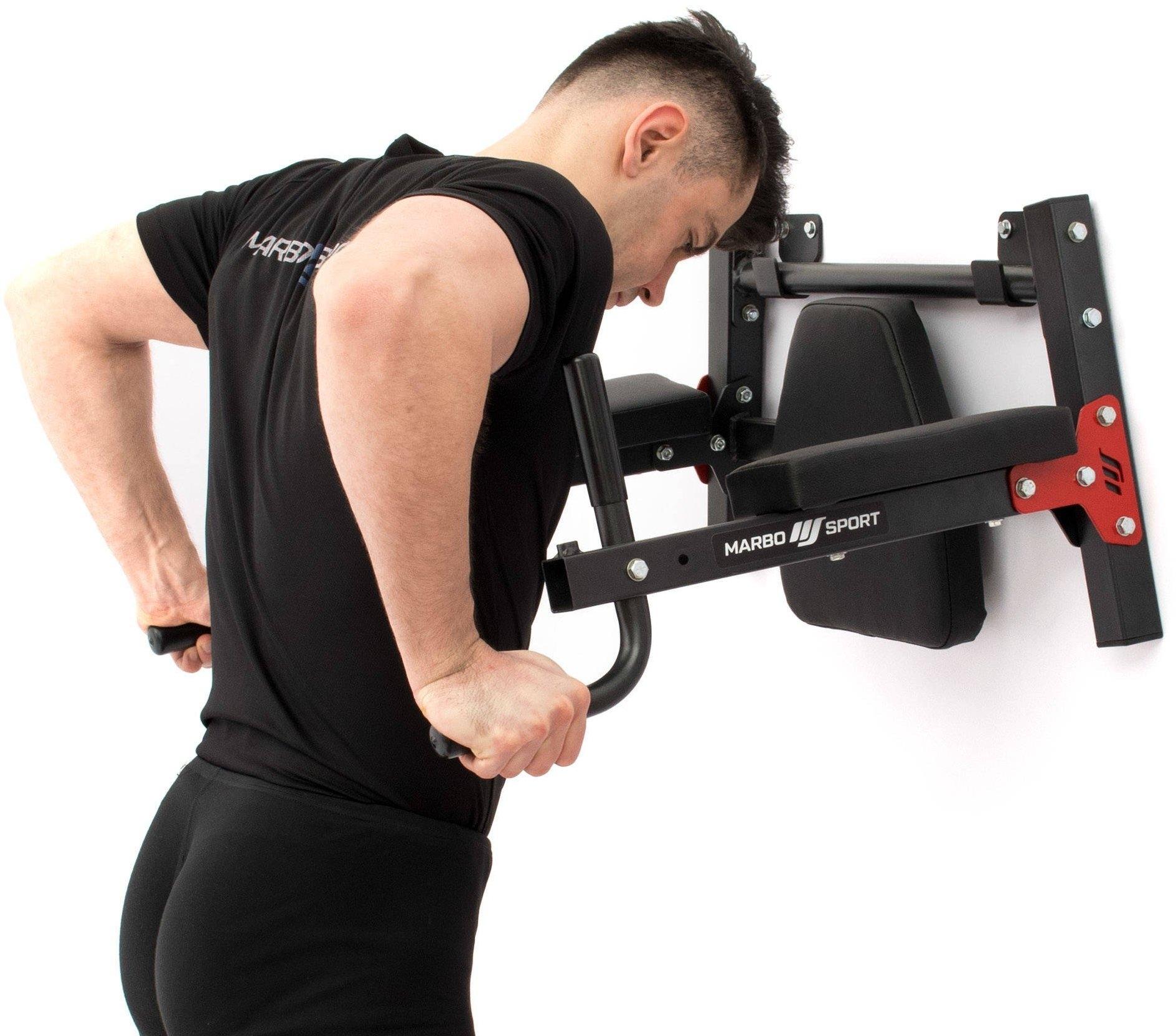Marbo Sport Montuojamas prie sienos skersinis / lygiagretes 2in1 Marbo MH-U205
