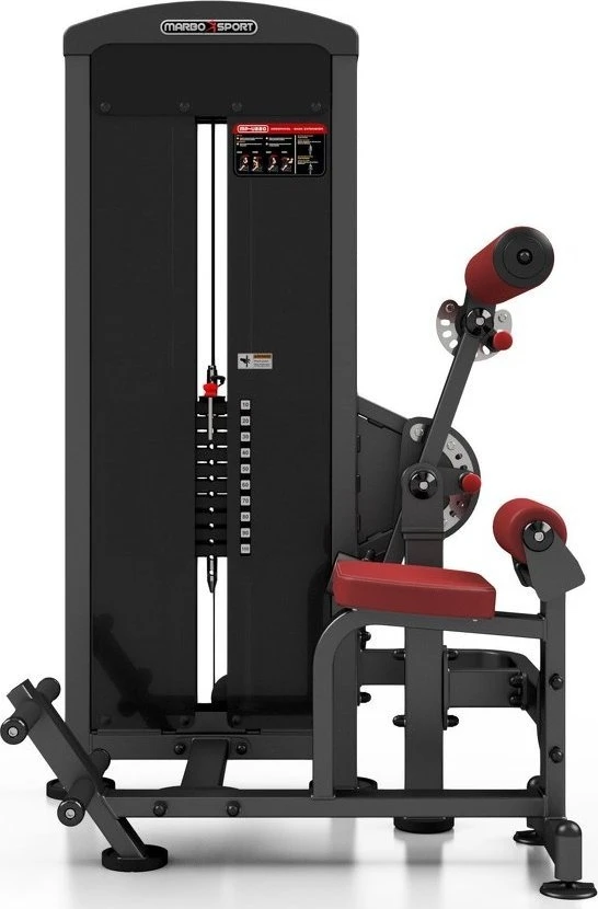 Marbo Sport Nugaros ir pilvo treniruoklis Marbo MP-U220, raudonas