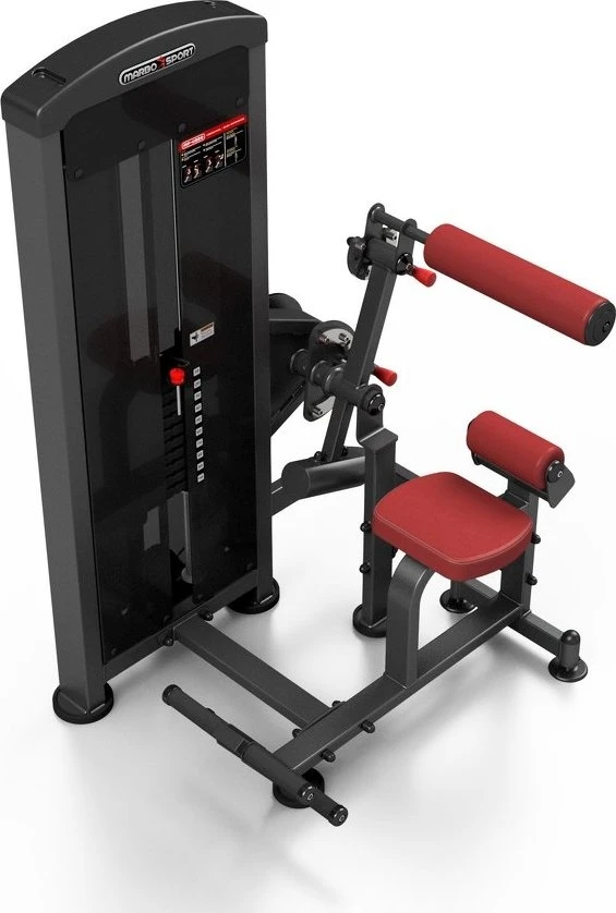 Marbo Sport Nugaros ir pilvo treniruoklis Marbo MP-U220, raudonas