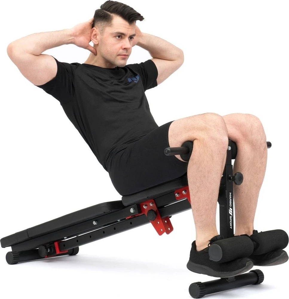Marbo Sport Sulankstomas universalus treniruočių suoliukas Marbo MH-L111