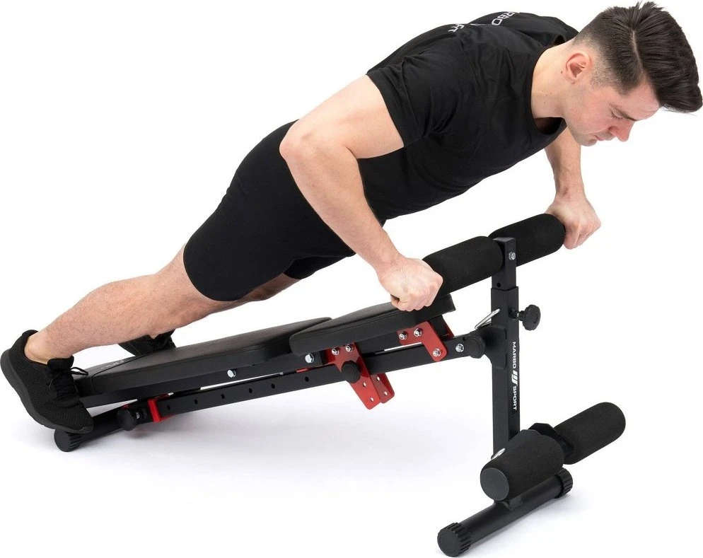 Marbo Sport Sulankstomas universalus treniruočių suoliukas Marbo MH-L111