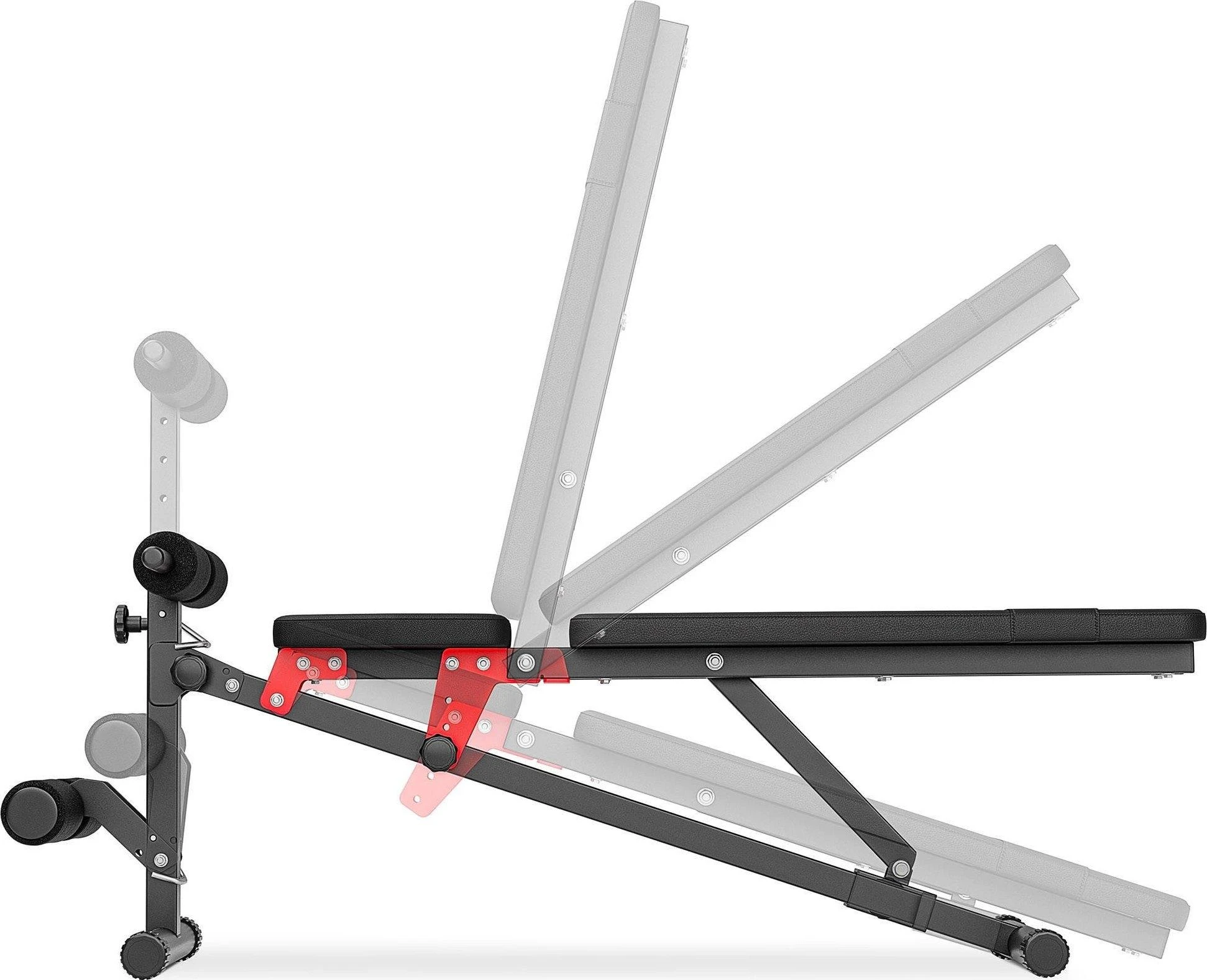 Marbo Sport Sulankstomas universalus treniruočių suoliukas Marbo MH-L111