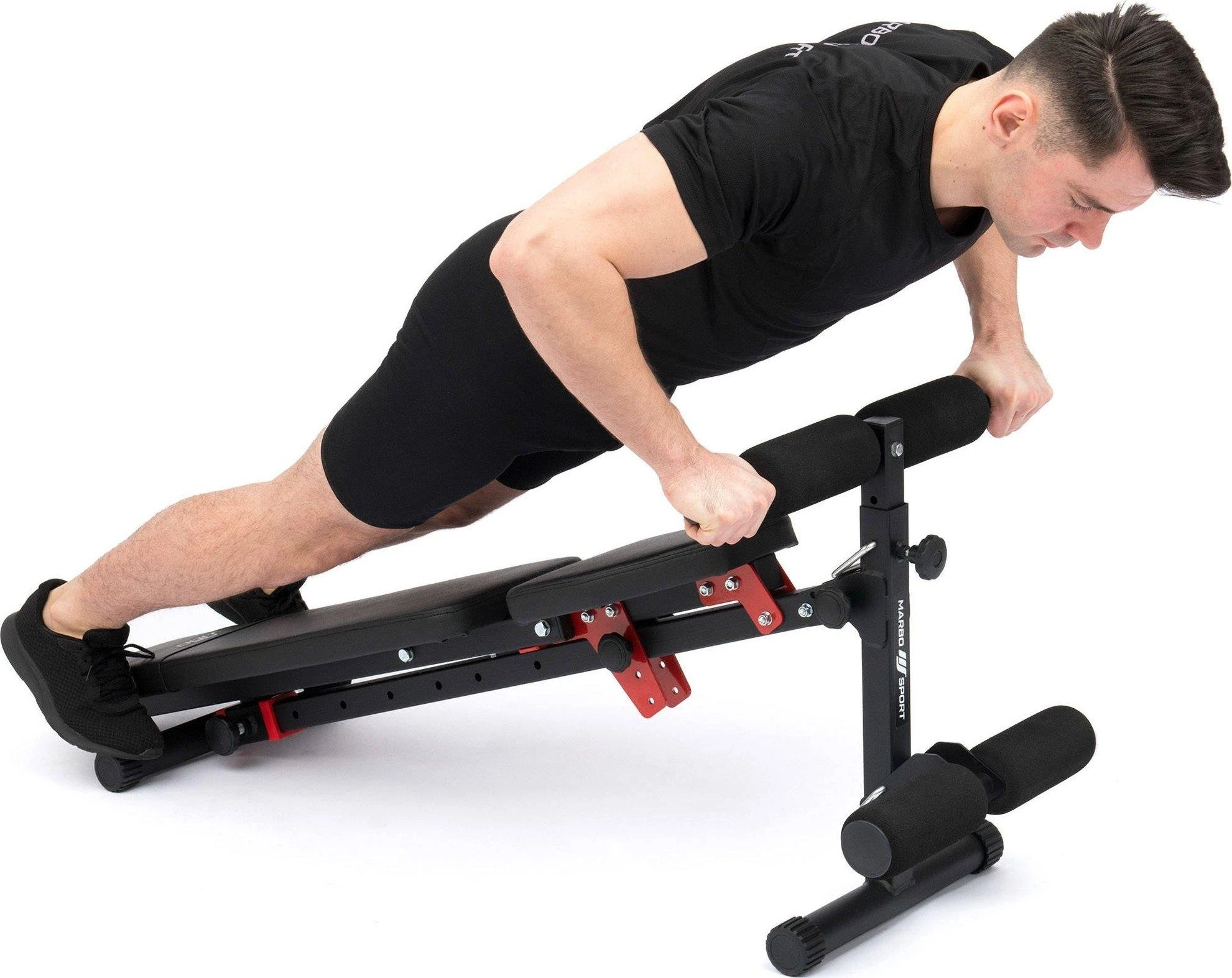 Marbo Sport Sulankstomas universalus treniruočių suoliukas Marbo MH-L111