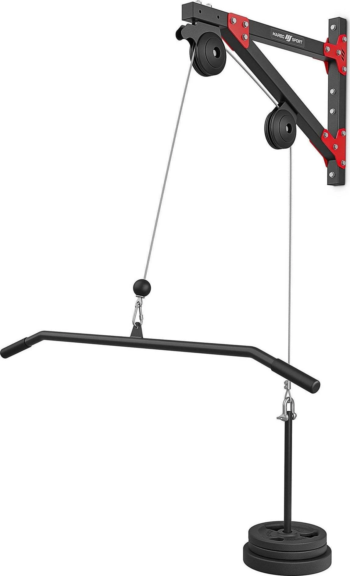 Marbo Sport Universalus traukos treniruoklis tvirtinamas prie sienos Marbo MH-W108
