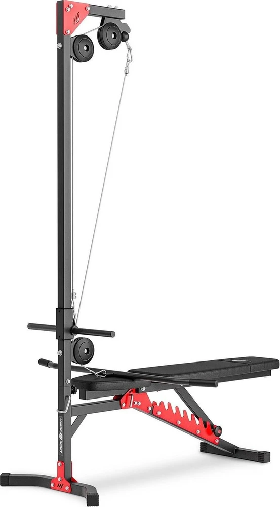 Marbo Sport Viršutinis ir apatinis skriemulinis treniruoklis suoliukams Home MH-W104 2.0