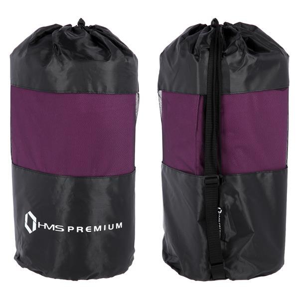 Masažinio akupresūros kilimėlio ir pagalvėlės rinkinys HMS Premium AKM04 purpurinis