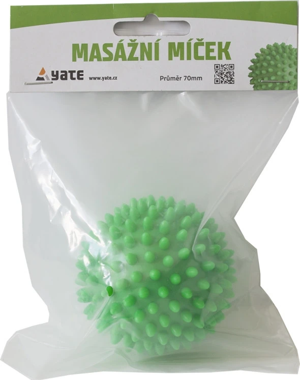 Masažinis kamuoliukas Yate Spiky, 7 cm