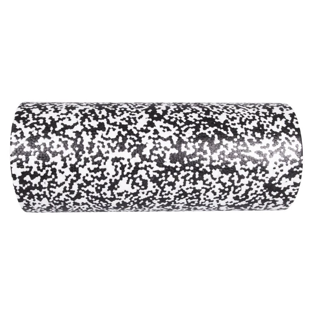 Masažinis volas inSPORTline Waldro Smooth 14x32 cm - Baltas Juodas