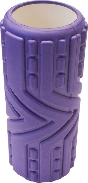 Masažo volas YATE - 33x14 cm, violetinis