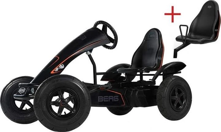 Mašinėlė GO-kartas Berg Juodas Edition BFR (iki 100kg)