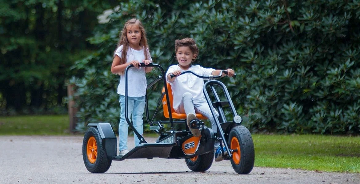 Mašinėlė GO-kartas Berg Duo Chopper BF (iki 100kg)