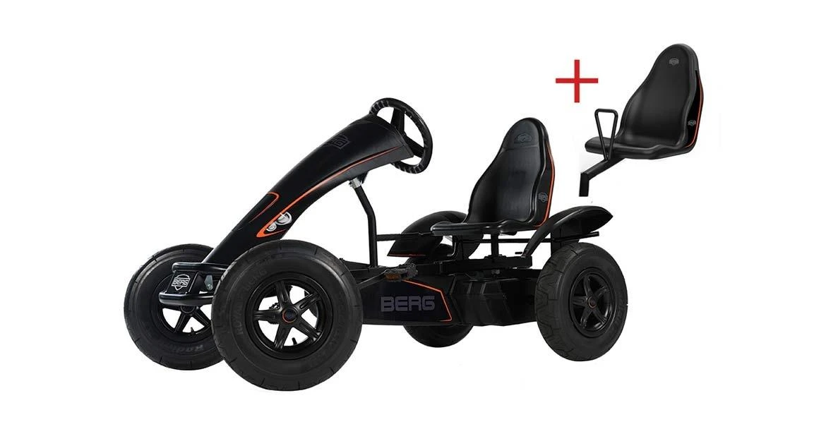 Mašinėlė BERG Go-kart Juodas Edition BFR-3