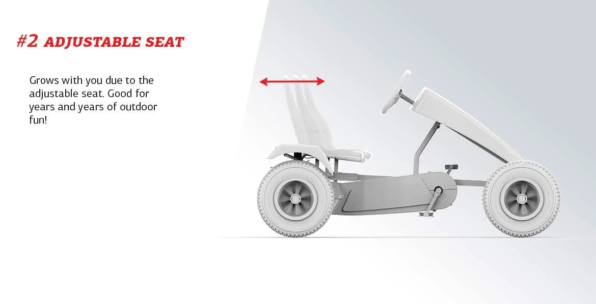 Mašinėlė GO-kartas Berg Juodas Edition BFR (iki 100kg)