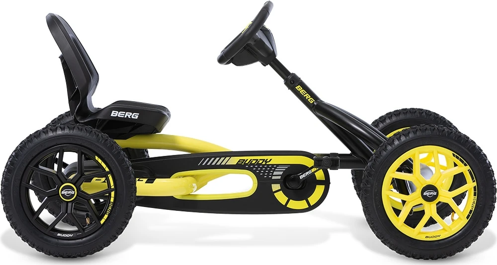 Mašinėlė vaikams 3-8m. Berg Buddy Cross (iki 50kg/130cm)