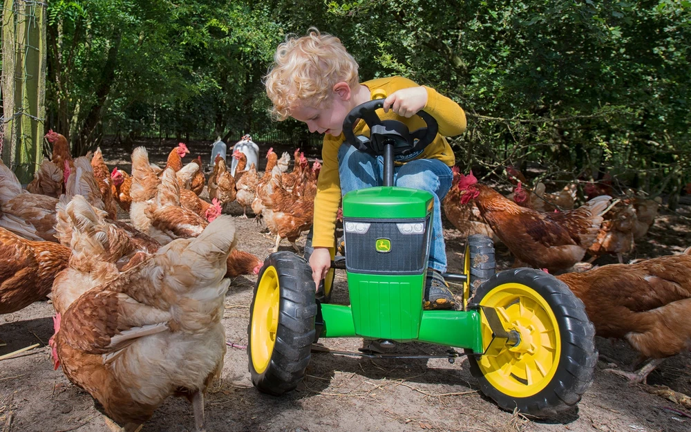 Mašinėlė vaikams BERG Buzzy John Deere