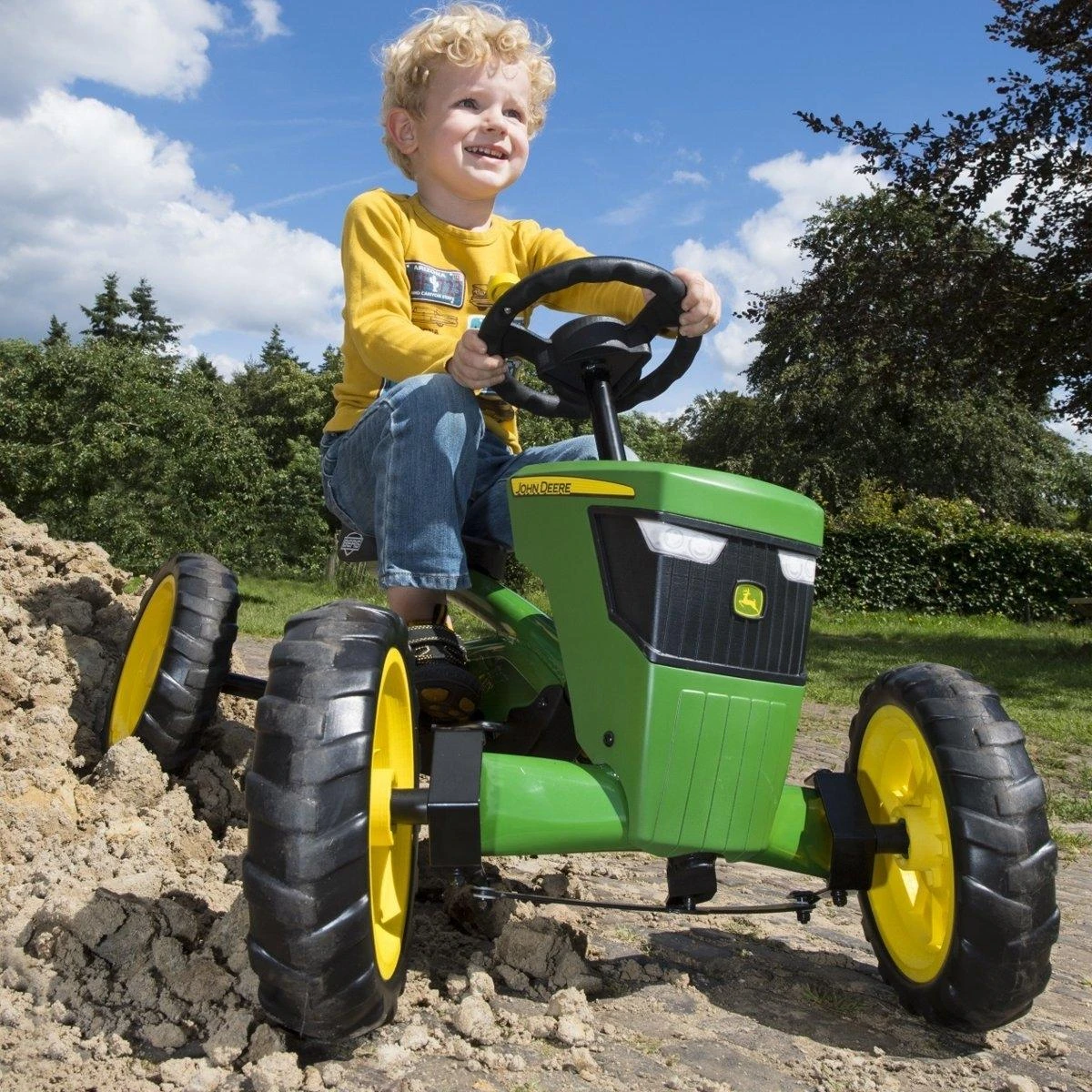 Mašinėlė vaikams BERG Buzzy John Deere