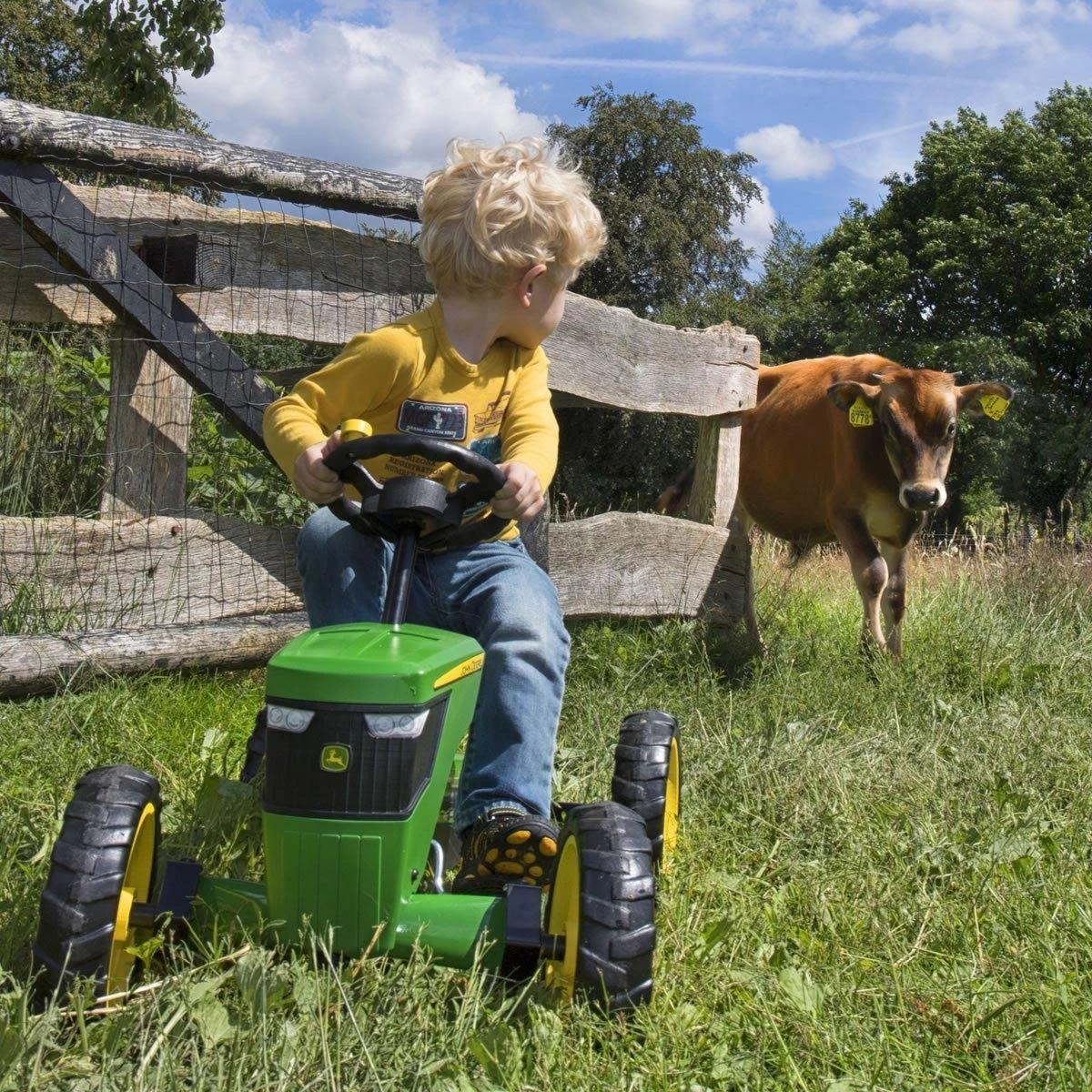 Mašinėlė vaikams BERG Buzzy John Deere