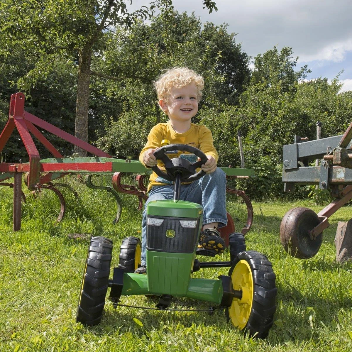 Mašinėlė vaikams BERG Buzzy John Deere