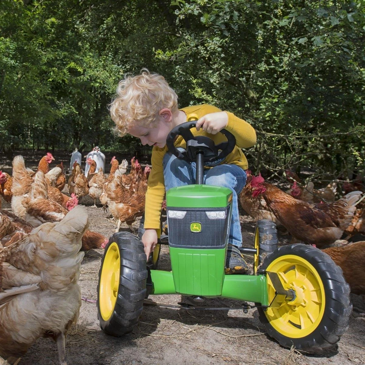 Mašinėlė vaikams BERG Buzzy John Deere