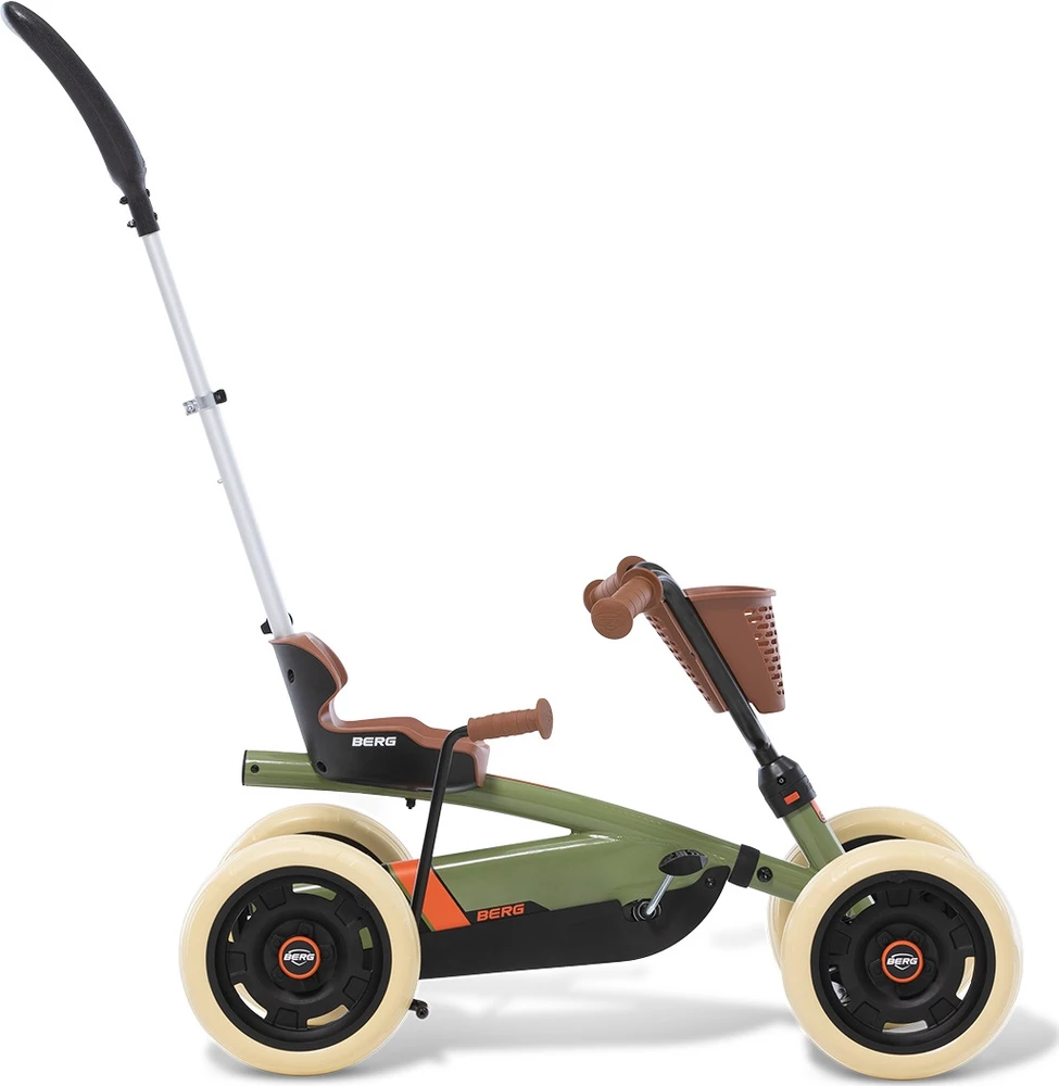 Mašinėlė vaikams BERG Buzzy Retro 2-in-1 Žalias