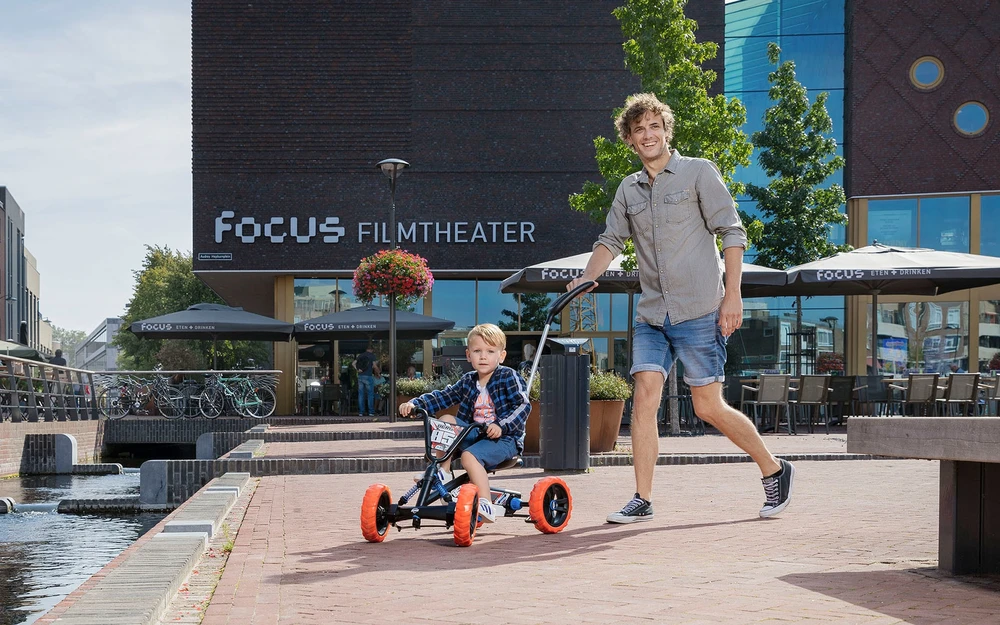 Mašinėlė vaikams BERG Go-kart Buzzy Nitro 2-in-1