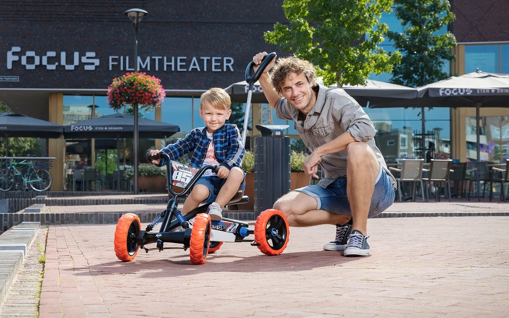 Mašinėlė vaikams BERG Go-kart Buzzy Nitro 2-in-1