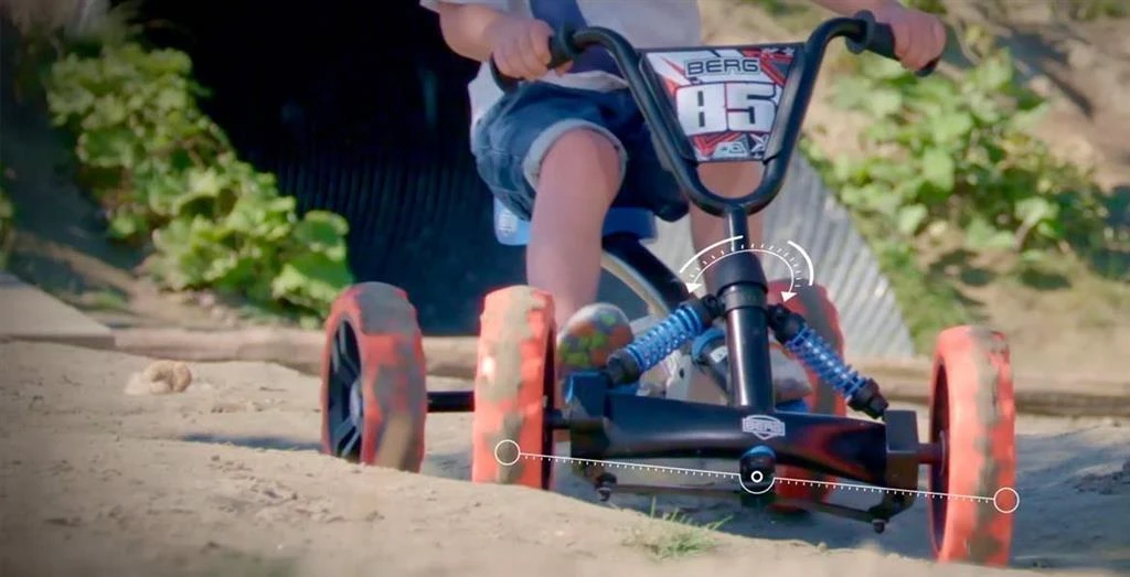 Mašinėlė vaikams BERG Go-kart Buzzy Nitro 2-in-1