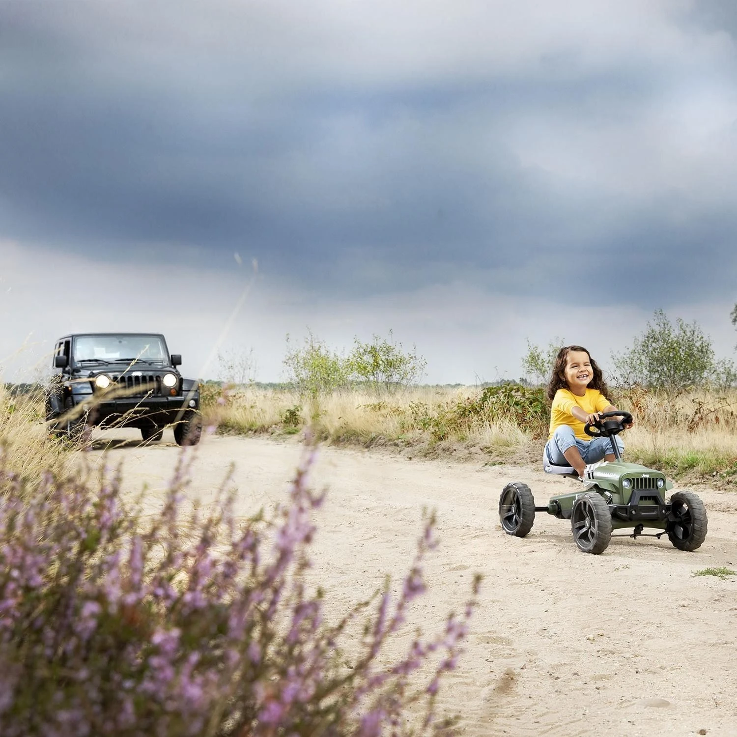 Mašinėlė vaikams BERG JEEP Buzzy Sahara