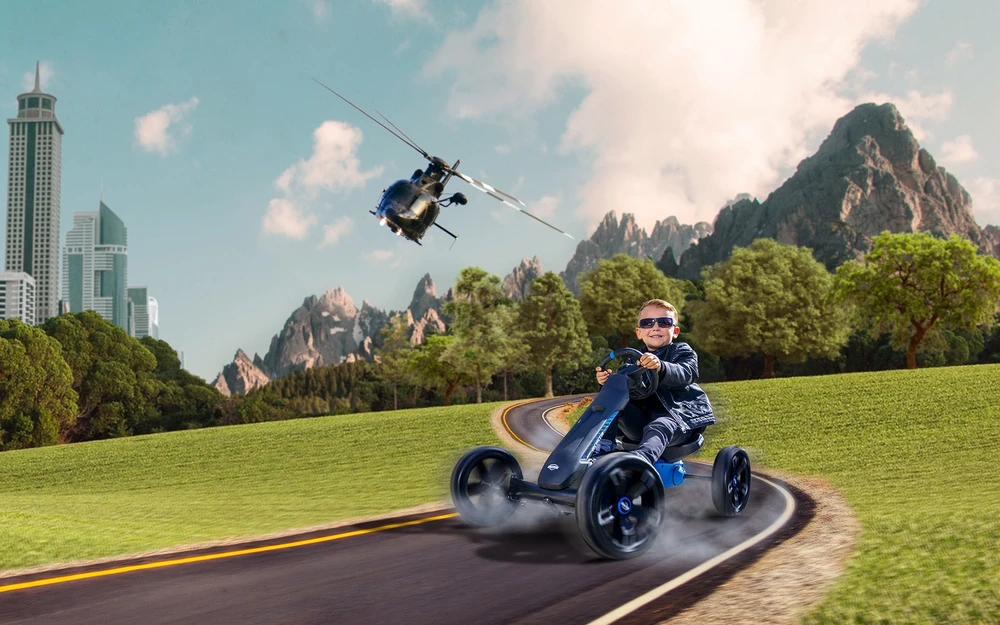 Mašinėlė vaikams BERG Reppy Roadster
