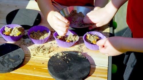 Medinė lauko virtuvė EXIT Yummy 100 - Natūrali