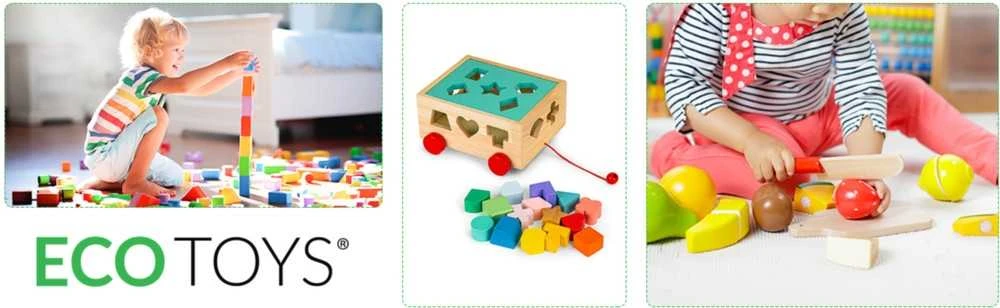 Medinis figūrėlių rūšiuoklis Ecotoys
