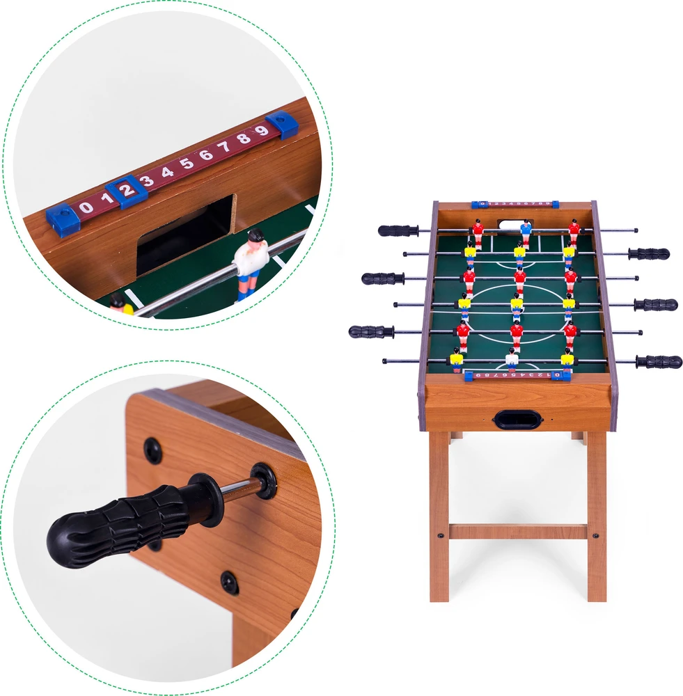 Stalo futbolas 69×35 cm medinis stalo futbolo žaidimas, ECOTOYS