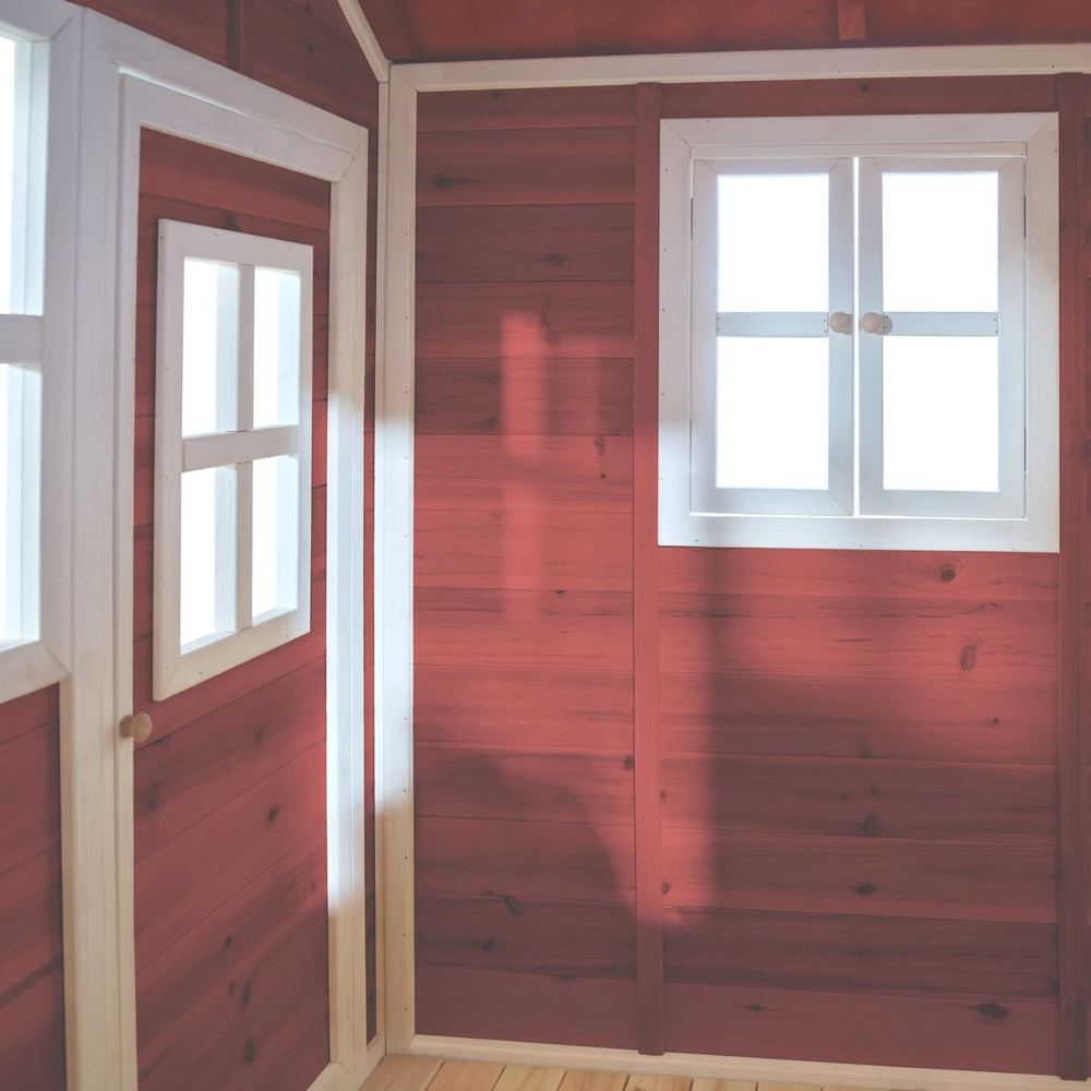 EXIT Loft 300 medinis žaidimų namelis – raudonas