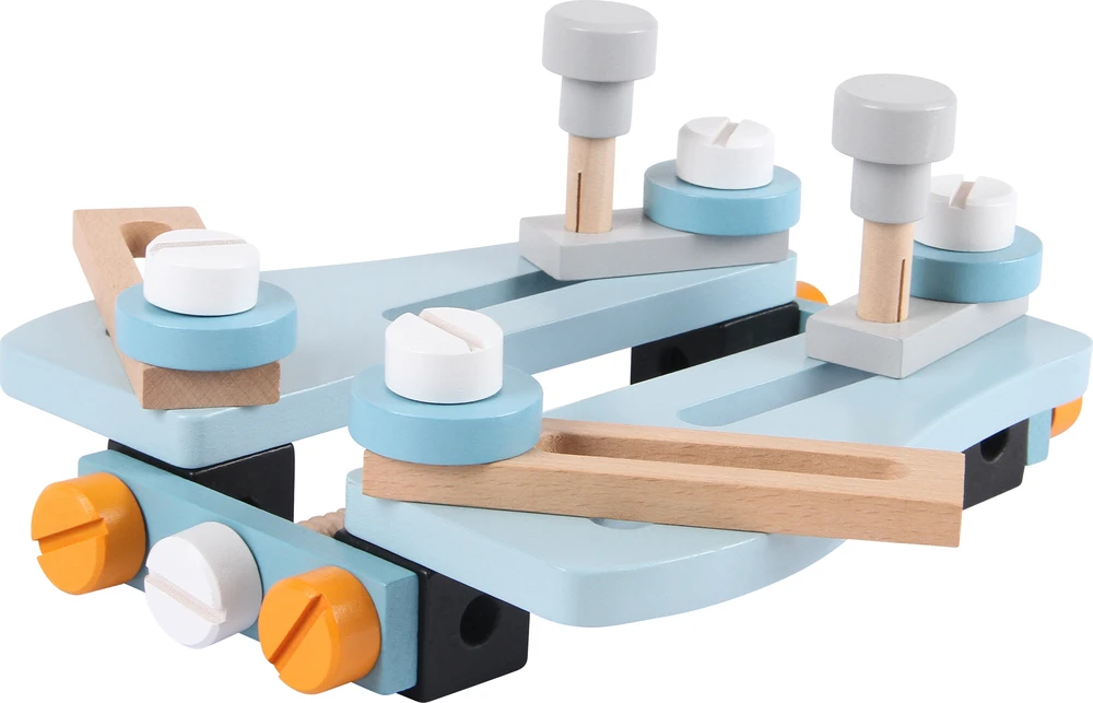 Medinės dirbtuvės EcoToys 2in1